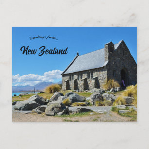 Church of the Good Shepherd Tekapo New Zealand Postcard