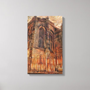 Church of the Holy Rude Canvas Print