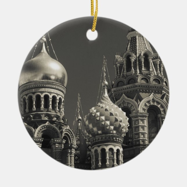 Church of the Saviour of Spilled Blood Ceramic Ornament (Front)