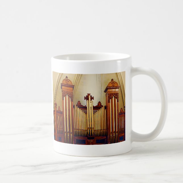 Church Organ Coffee Mug (Right)