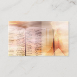 Church Pastor Reverend Business Cards