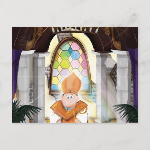 Church Priest Postcard
