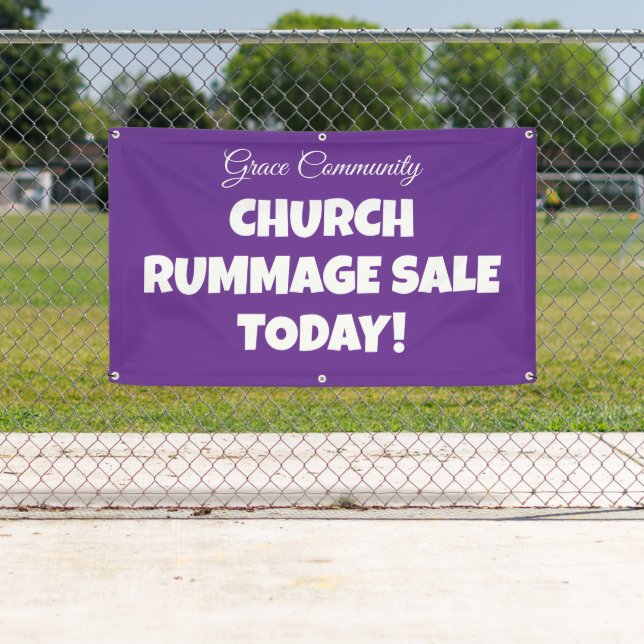 Church Rummage Sale! Banner (Insitu)