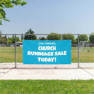 Church Rummage Sale! Personalized Banner