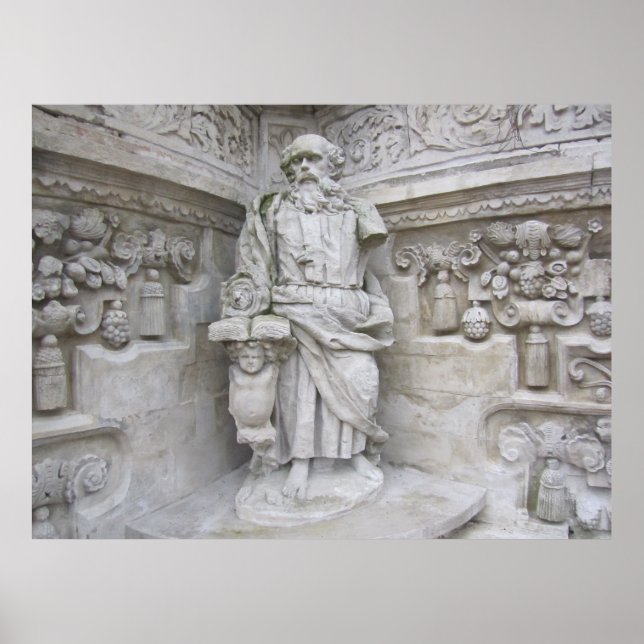 Church Sculpture Poster (Front)