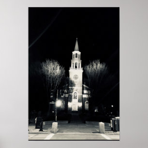 Church Street Burlington Vermont Poster