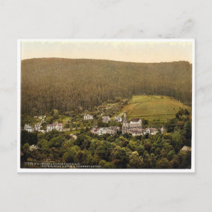 Church, Wildbad, Black Forest, Baden, Germany clas Postcard