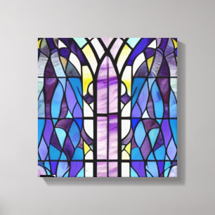 Church Window Canvas Print