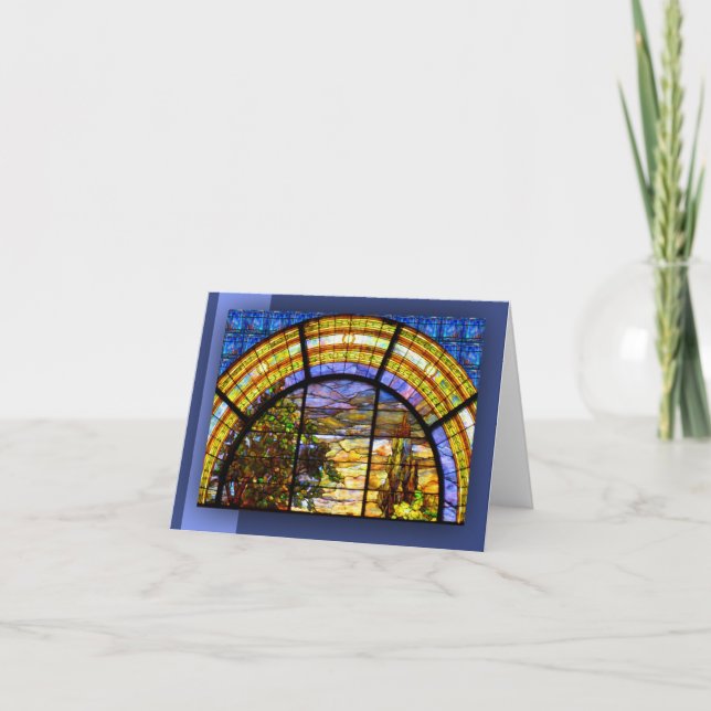 CHURCH WINDOW CARD (Front)