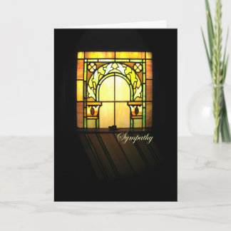 CHURCH WINDOW HOLIDAY CARD