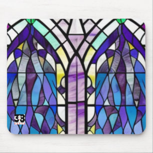 Church Window Mouse Pad