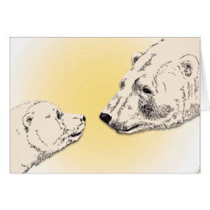 Churchill Canada Card Personalized Polar Bear Card