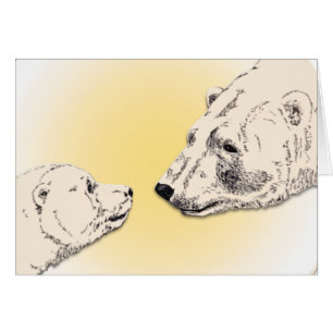 Churchill Canada Card Personalized Polar Bear Card