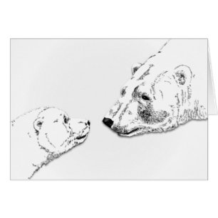Churchill Canada Card Personalized Polar Bear Card