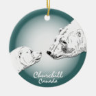 Churchill Canada Ornament Polar Bear Art Keepsake