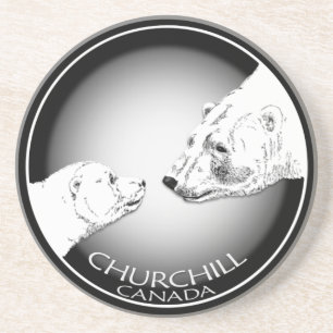 Churchill Canada Souvenir Coasters Churchill Gifts
