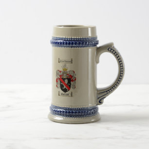 CHURCHILL FAMILY CREST -  CHURCHILL COAT OF ARMS BEER STEIN