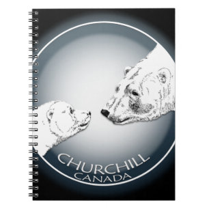 Churchill Polar Bear Notebook Bear Art Journal