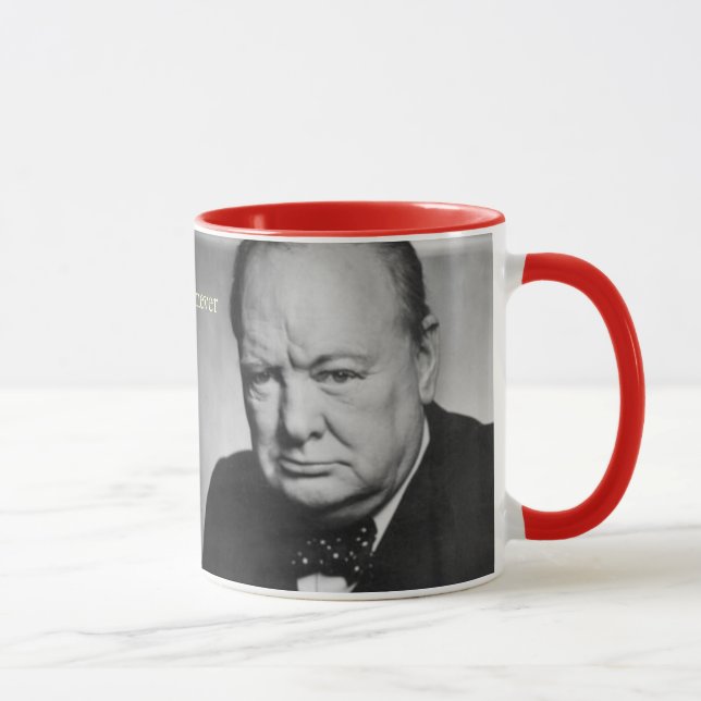 churchill quote mug (Right)