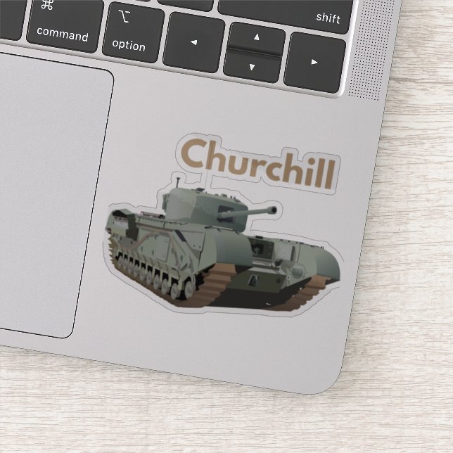 Churchill WW2 British Tank (Detail)