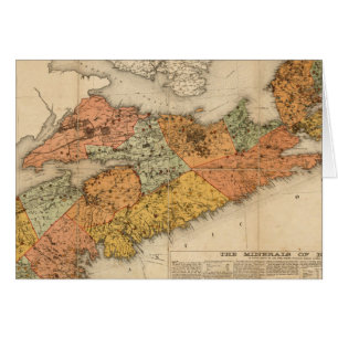Church's mineral map of Nova Scotia