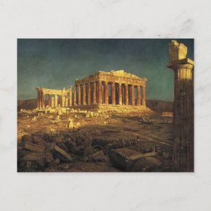 Church's "Parthenon" postcard