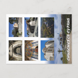 Churhes of Cyprus Postcard
