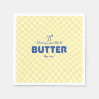 Churning a Year Older Butter Birthday