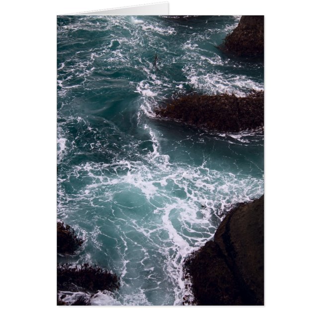 Churning Ocean Card (Front)