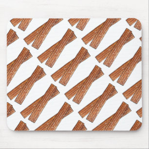 CHURROS Spanish Portuguese Fried Churro Pastry Mouse Pad