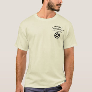 Chuseikan t-shirt with warrior on back