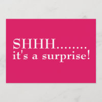 Chut, C'est une Invitation surprise 50e anniversai