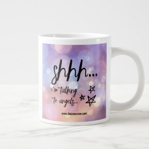 Chut... Je parle à Angels...Coffee Mug