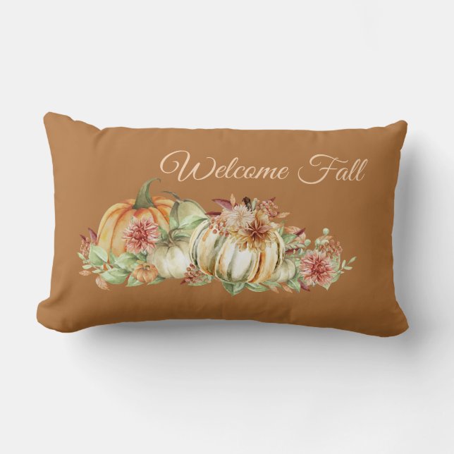 Chute d'accueil | Coussin Lumbar saisonnier (Recto)