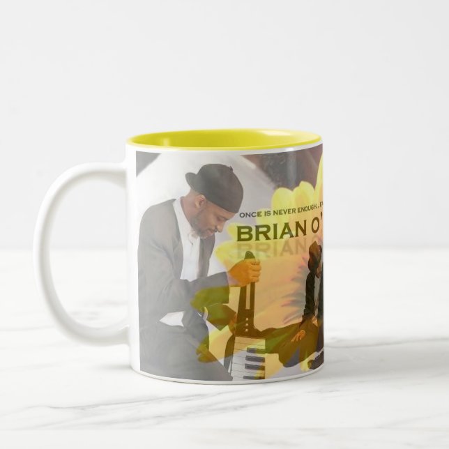 Chute dans l'amour avec la tasse de Brian O'Neal (Gauche)