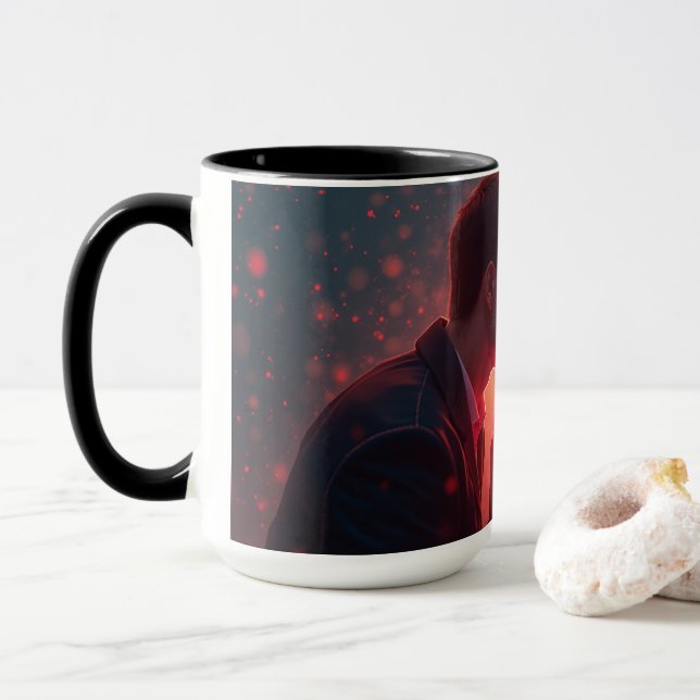 Chute dans MUG (Avec donut)