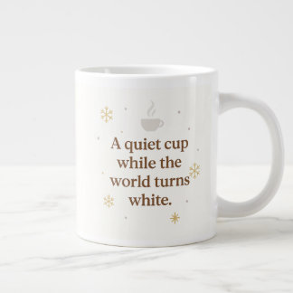 Chute de neige matinale | Une tasse tranquille | M