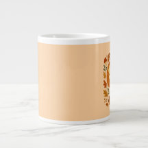 Chute Feuille confortable café d'automne Mug