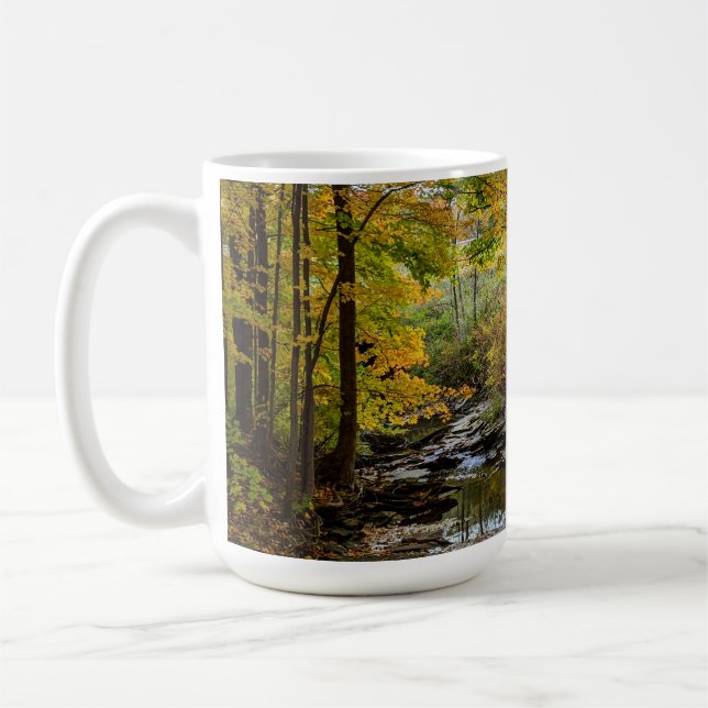 Chute laisse la tasse de café (Gauche)