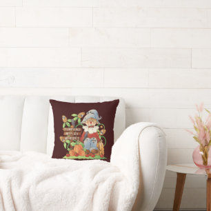 Chute Scarecrow coussin de lancer saisonnier