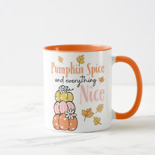 Chute/thème Citrouille Latte Mug