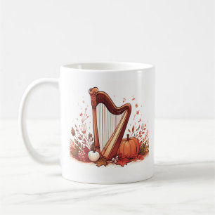 Chute Thème Harpe Citrouille Mug