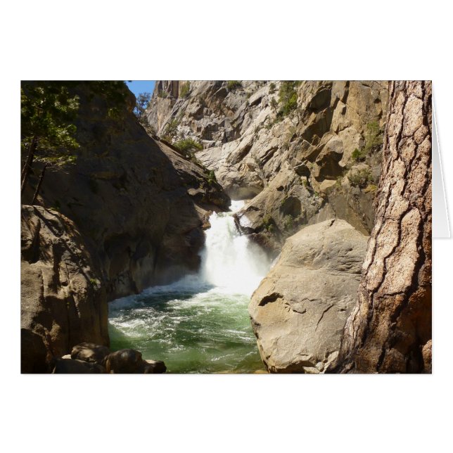 Chutes de la rivière Roaring au parc national King (Devant horizontal)