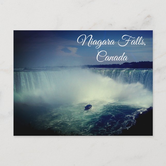Chutes de Niagara, carte postale Canada (Devant)