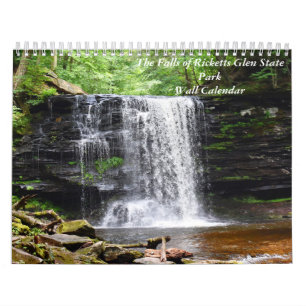 Chutes de Ricketts Glen State Park Calendrier du m