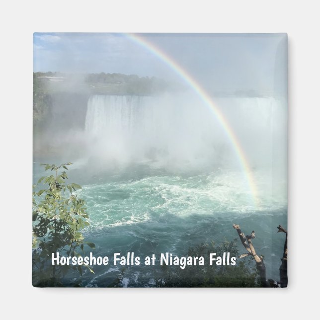 Chutes du Niagara au Niagara Falls Magnet (Devant)