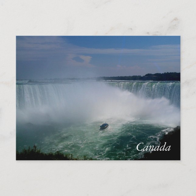 Chutes du Niagara, carte postale du Canada (Devant)
