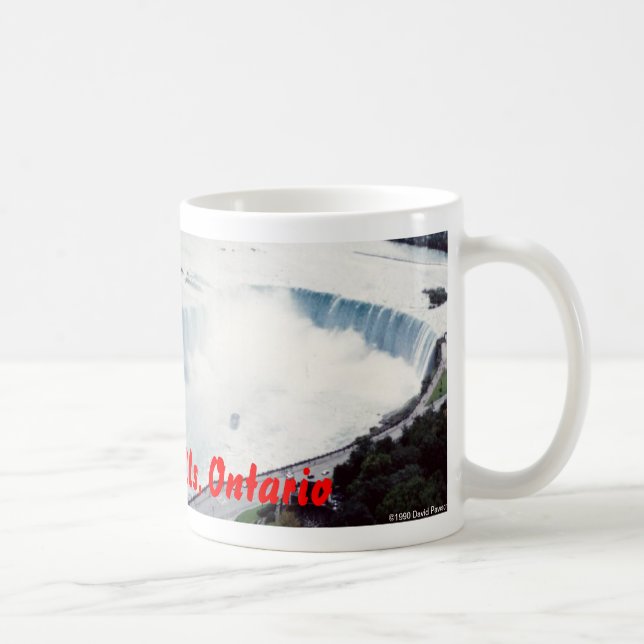Chutes du Niagara, tasse de café pittoresque (Droite)