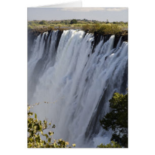 Chutes Victoria, fleuve Zambèze, Zambie.