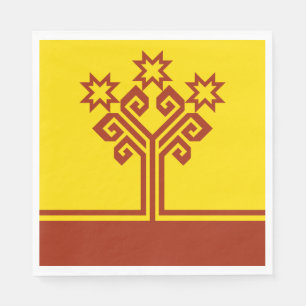 Chuvashia Flag Napkin
